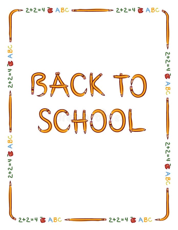Back To School Border Stock Vector Illustration Of Supplies 10334332 back-to-school-border-stock-vector-illustration-of-supplies-10334332