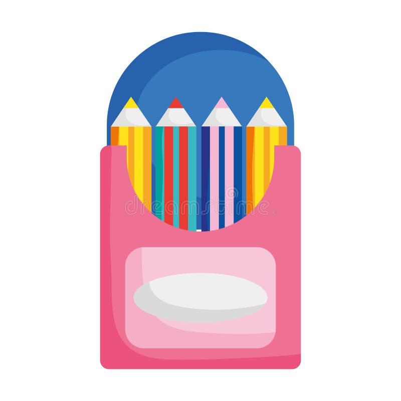 Back To School, Color Pencils in Box Supply Elementary Education Cartoon Stock Vector - Illustration of development, template: 192839074 Back To School, Color Pencils in Box Supply Elementary Education Cartoon Stock Vector - Illustration of development, template: 192839074