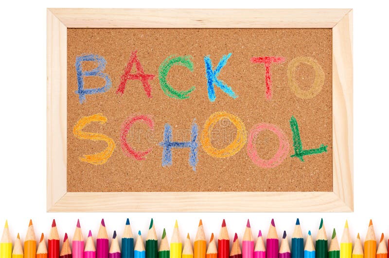 Back to school - colour pencils