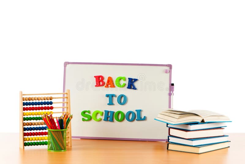 Back to school concept stock photography