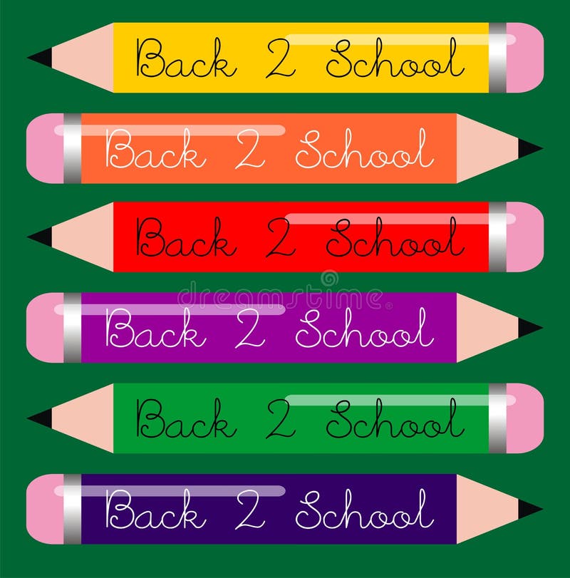 Back to school crayons