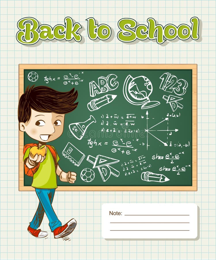Education Cartoon Alphabet Letters for Kids Stock Vector - Illustration ...