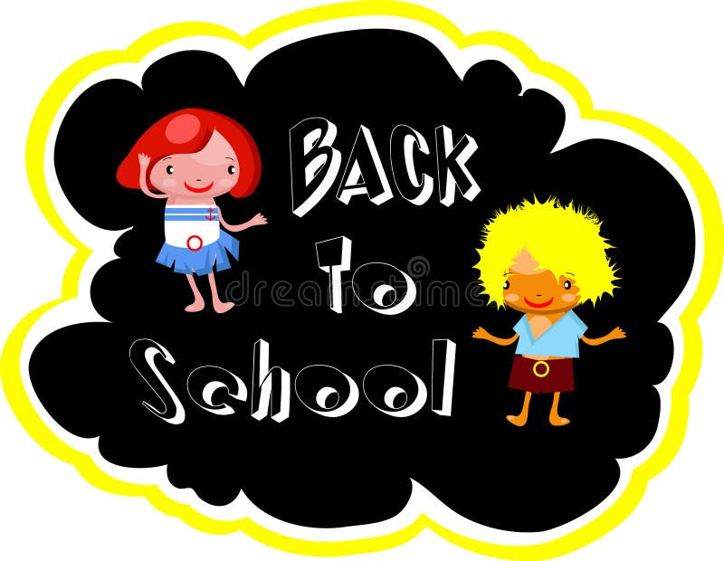 Back to school illustration