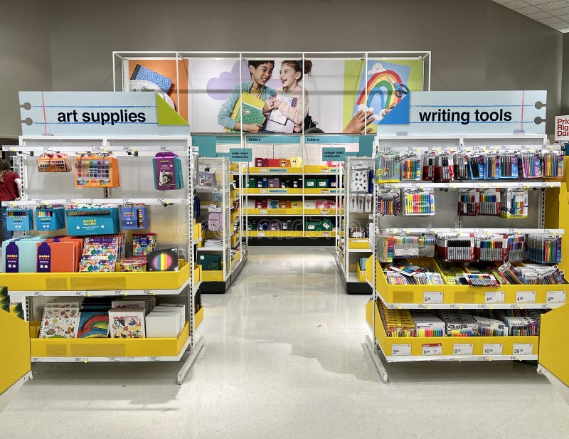 Orlando Flusa71920 School Supply Aisle Walmart Stock Photo 1805025094