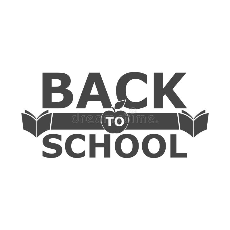 Back To School Sign Back To School Icon Simple Vector Icon Stock Illustration Illustration Of Painting Crayon