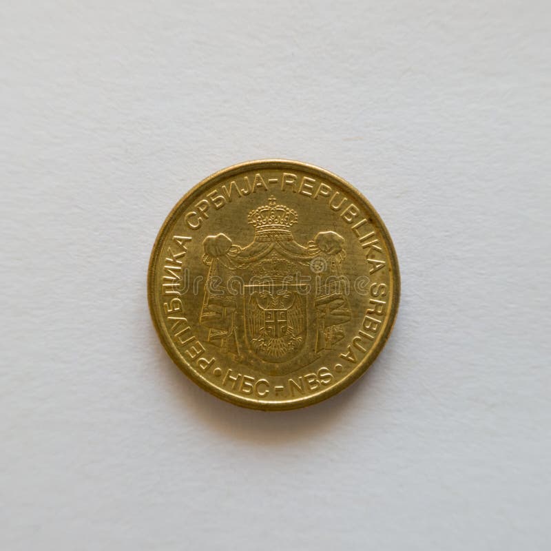 The Back Of The Two Dinar Coin The Rsd Symbol The Currency Of The serbia-currency-icon-symbol-serbian-dinar-rsd-sign-vector