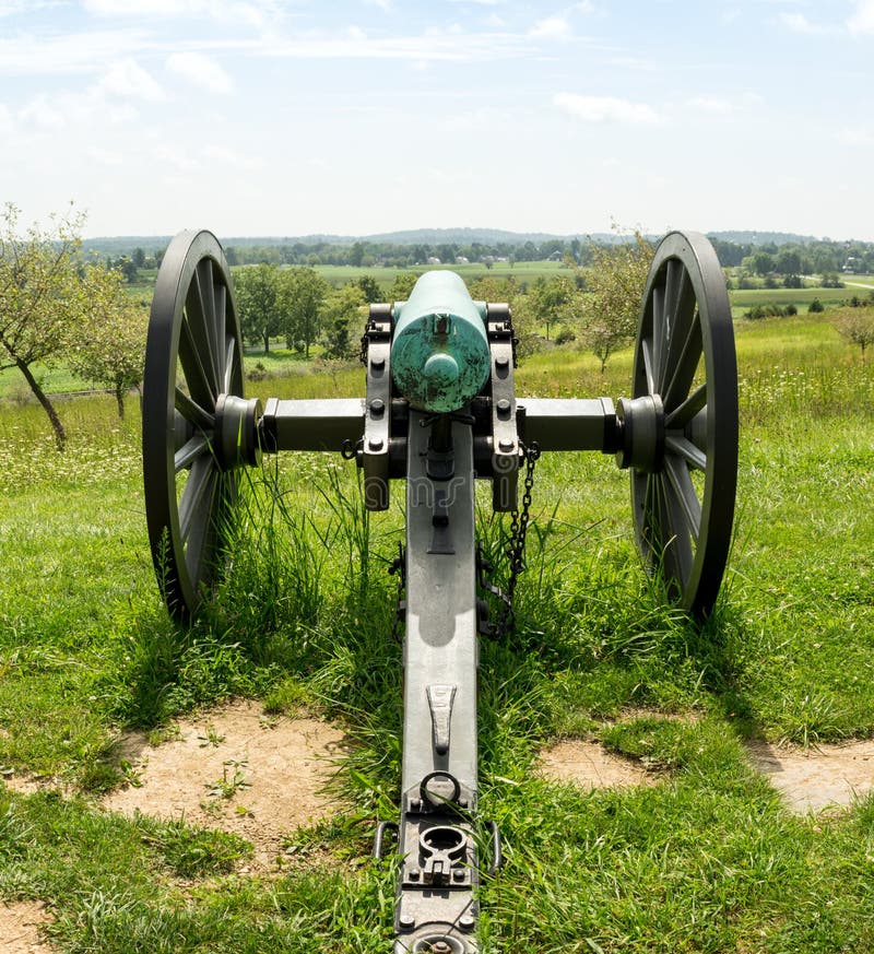 Cannon At Valley National Park Stock Photo Image of gunnery