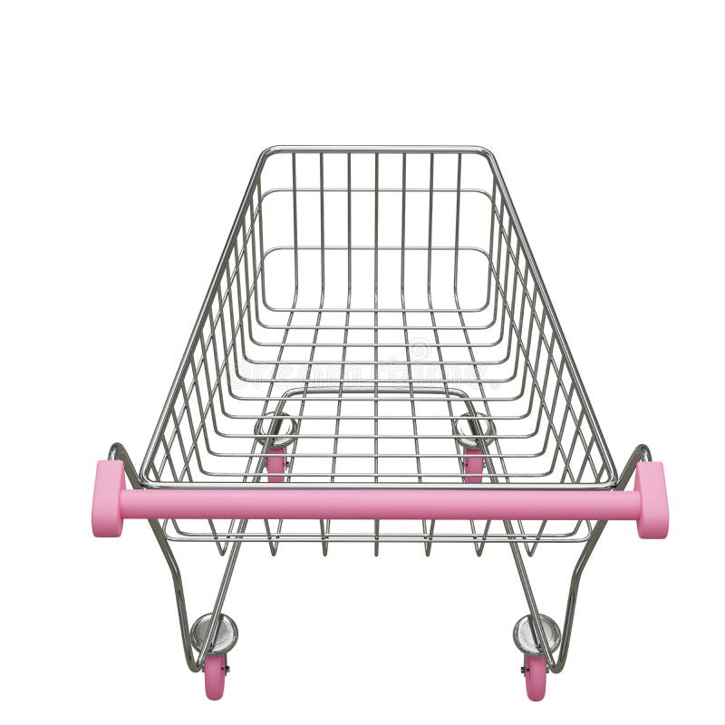Shopping Cart Back View Stock Illustrations 96 Shopping Cart Back
