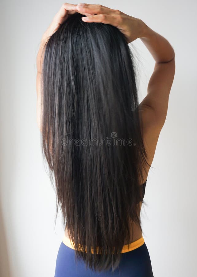 Back View of Woman with Beautiful Long Straight Black Hair Stock Image - Image of dark, glamour: 199843757 Back View of Woman with Beautiful Long Straight Black Hair Stock Image - Image of dark, glamour: 199843757