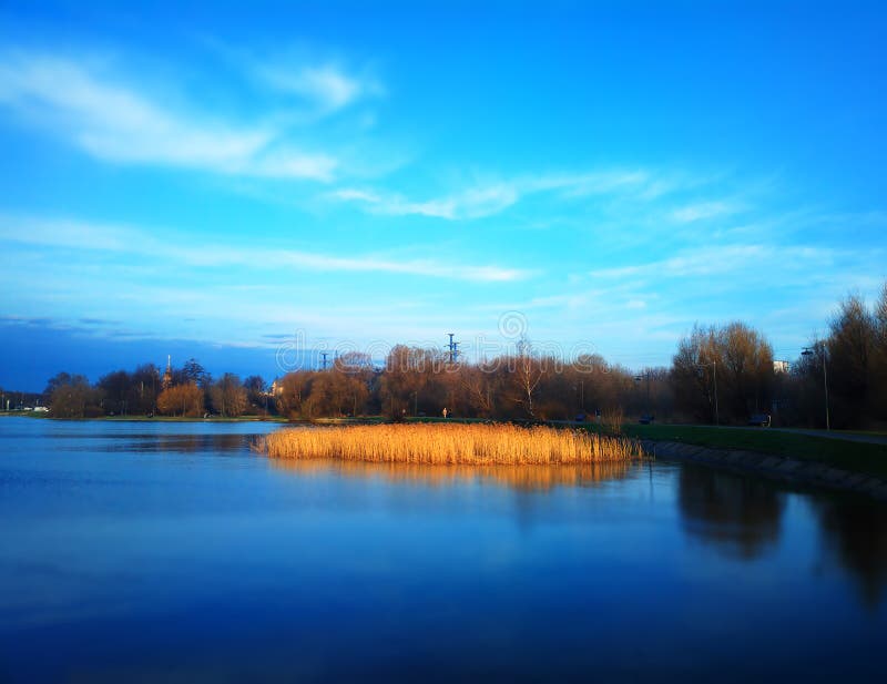 Back-water River Landscape Background Hd Stock Image - Image of background,  creek: 145599833