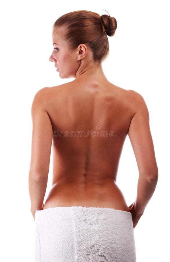 Back of woman