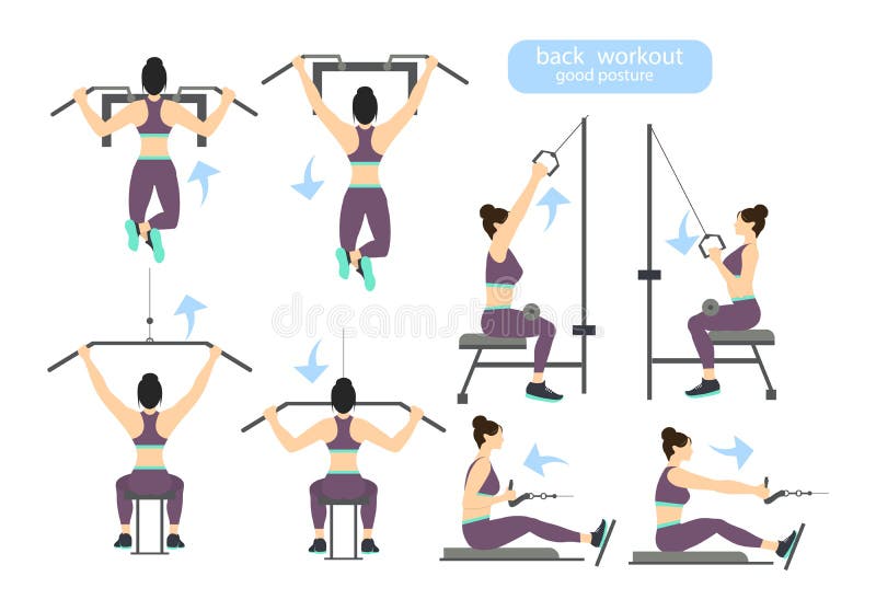 Gym Back Workout for Women