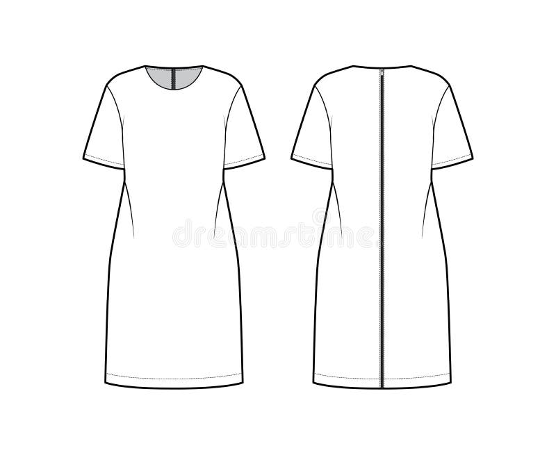 Oversized Dress Stock Illustrations – 5,731 Oversized Dress Stock ...