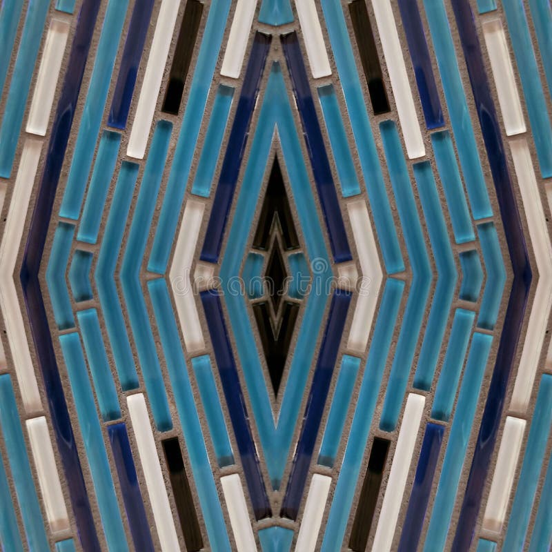 Abstract design with crystal strips in white and blue colors, background and texture royalty free stock photo