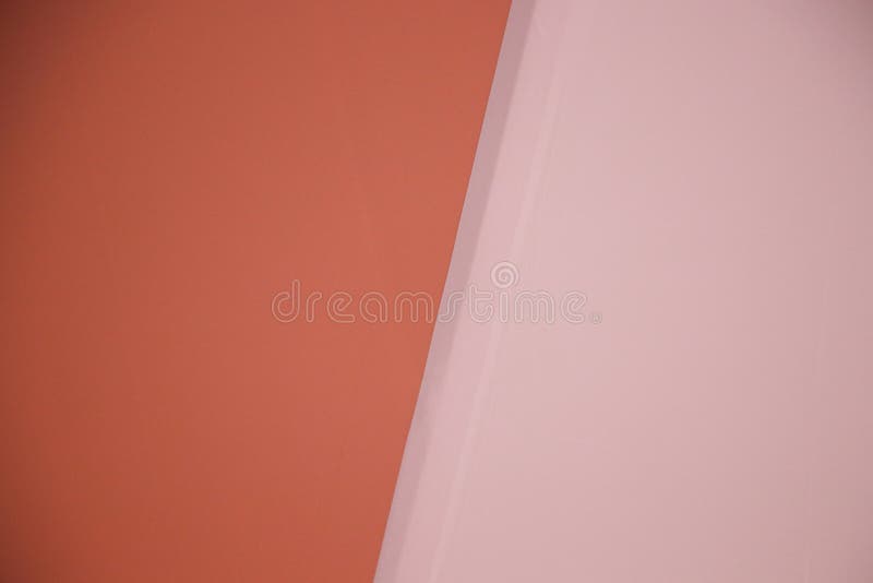 Backdrop Two Tone Pastel Orange Color Wallpaper Texture Clean Stock Photo -  Image of paper, floor: 112828560