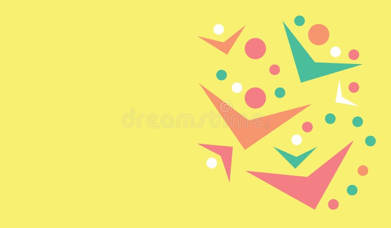 Background abstract beach, birds and pearls royalty free illustration