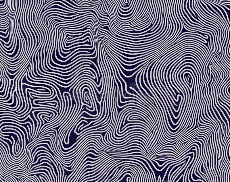 The background is an abstract blue hue with flowing white wave lines stock photo