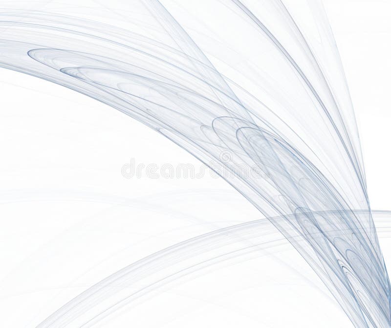 Background of abstract blue loops