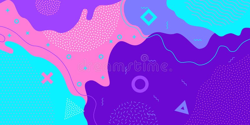Background abstract modern color fluid liquid wave pattern vector creative design stock illustration.