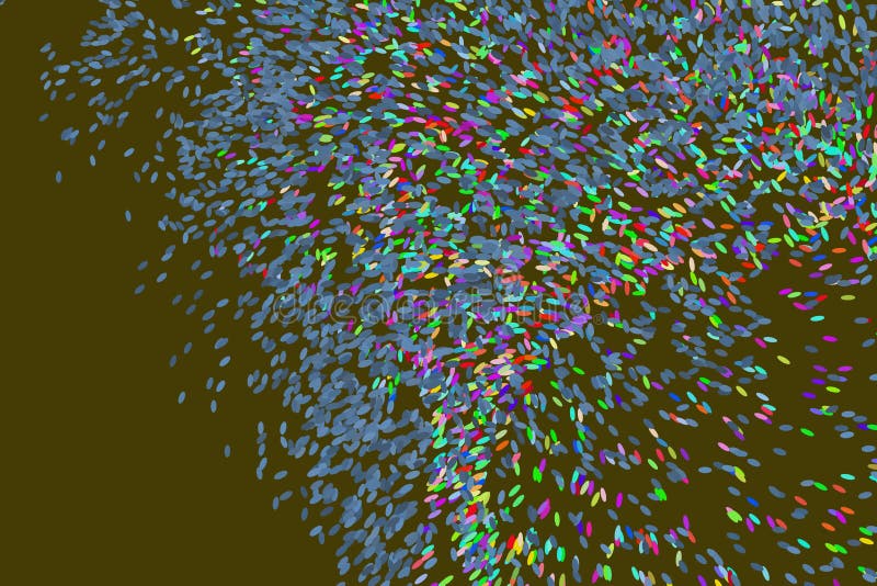 Background abstract motion, particle or random pattern for design. Repeat, concept, decoration & canvas. stock illustration Background abstract motion, particle or random pattern for design. Repeat, concept, decoration & canvas. stock illustration