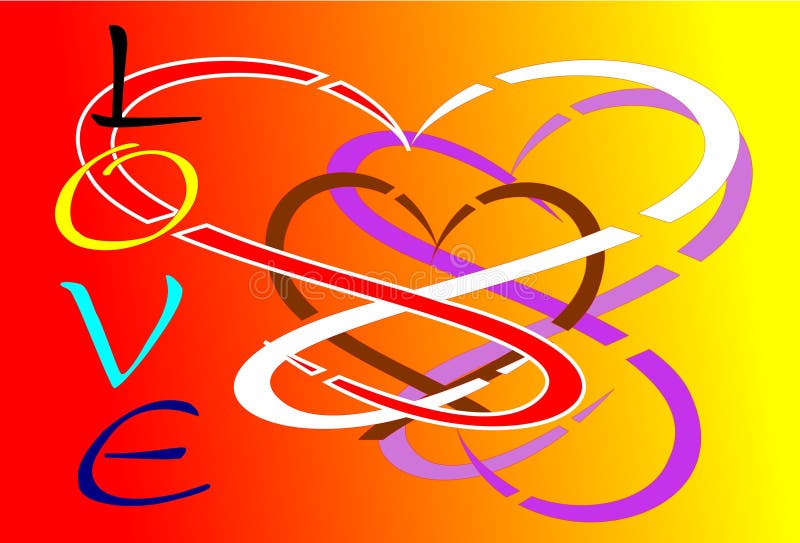 Background Abstracts love stock illustration. Illustration of
