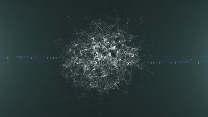Background animation. Lines. Abstraction royalty free illustration