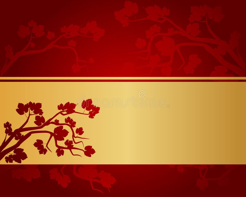 background with autumnal leaves