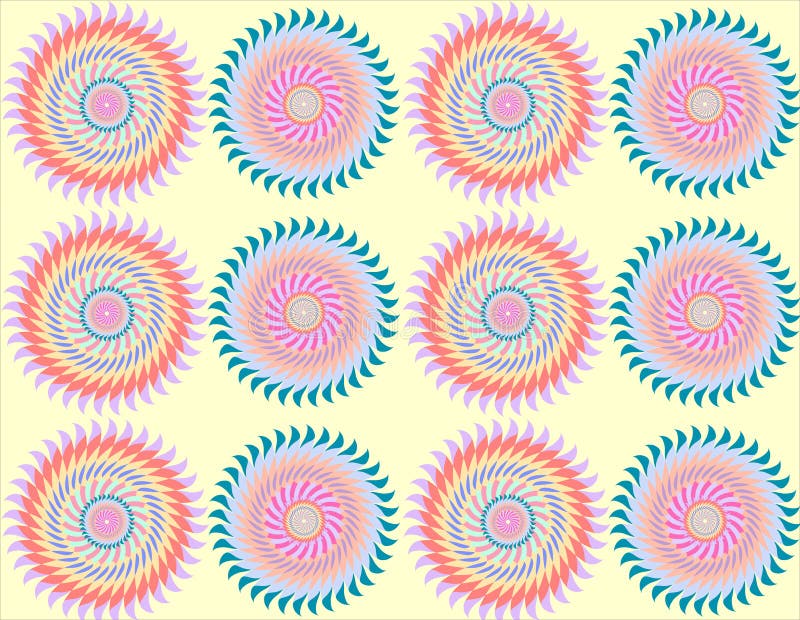 Background With Beautiful Pattern Stock Vector - Illustration of image