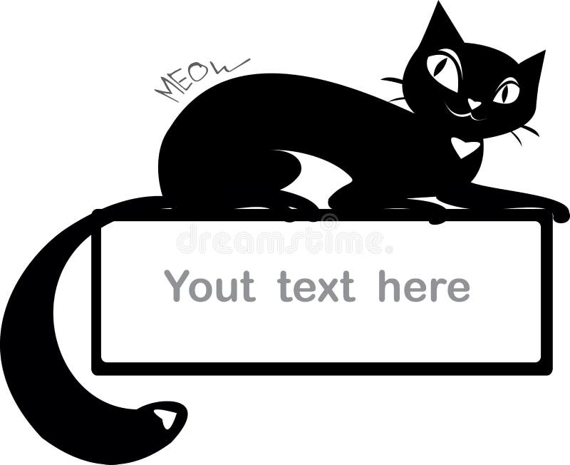 https://thumbs.dreamstime.com/b/background-black-cat-space-text-vector-illustration-50921403.jpg