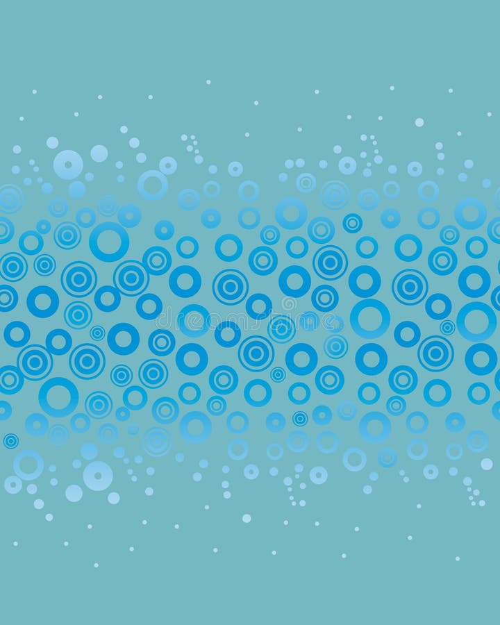 Background with Blue Rings. Stock Illustration Illustration of blue