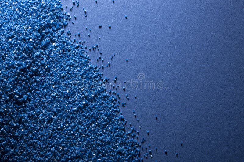Background of Blue Sand on Cardboard Stock Image - Image of paper, blue