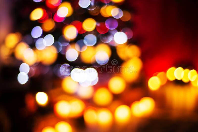 Blurred Christmas lights stock image. Image of blurred 202339609
