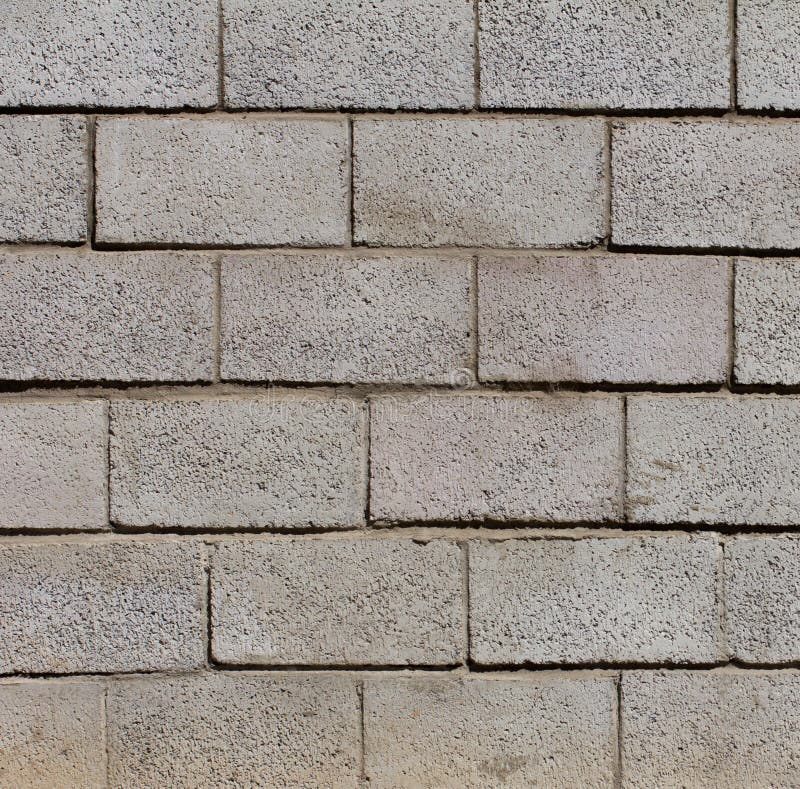 Background of Bricks Cinder Block Stock Photo Image of material