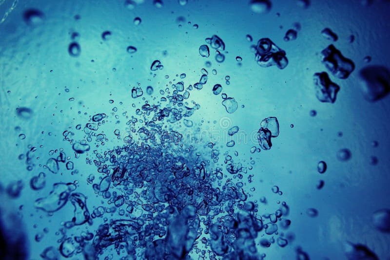 Background Bubbles Under Water Stock Photo Image of relaxation