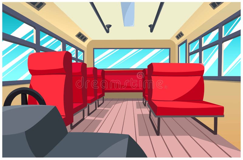 Cartoon Bus Seat Stock Illustrations – 371 Cartoon Bus Seat Stock