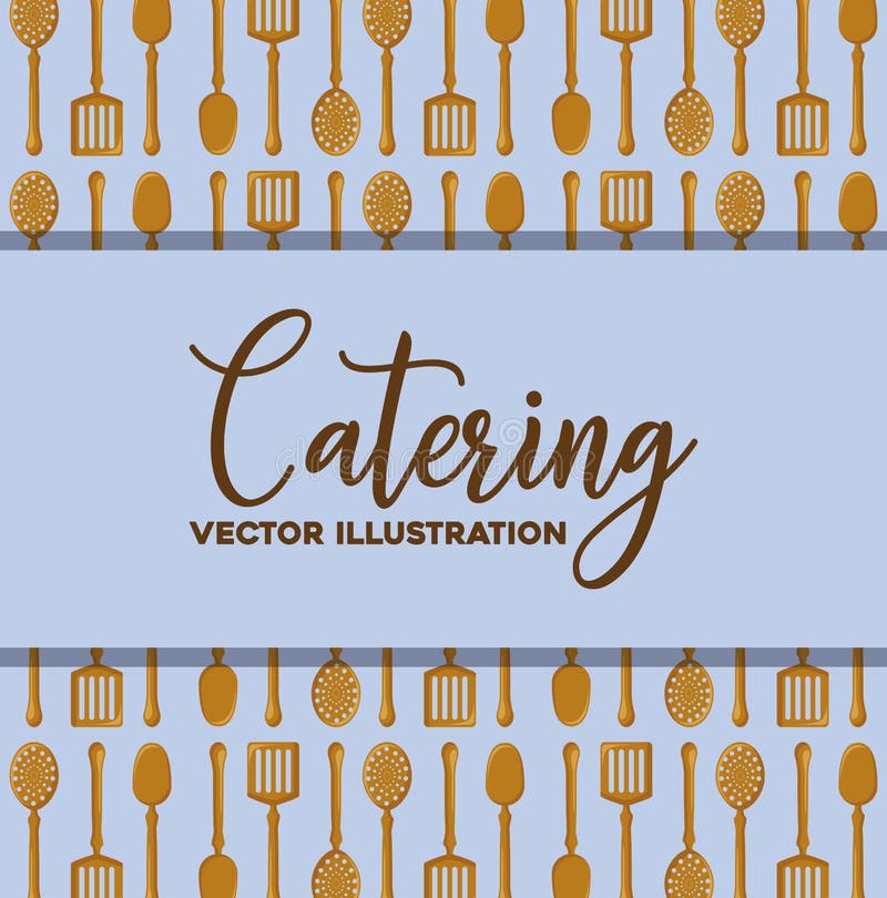 Catering concept design stock vector. Illustration of catering 126471358
