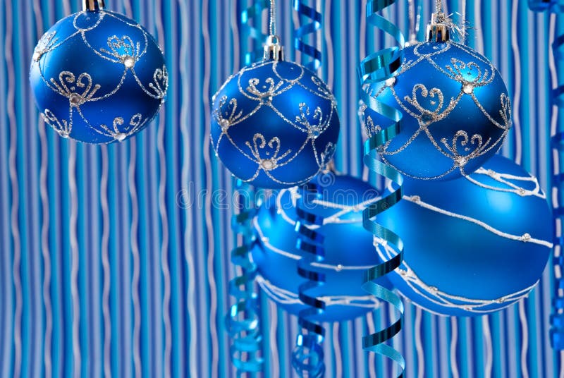 Background from christmass baubles