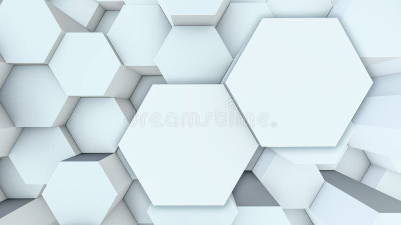 Background Clear Pattern Abstract Hexagon White Stock Illustration -  Illustration of decorative, graphic: 156318780