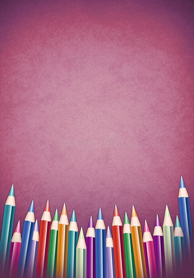 color pencil rainbow With School Background Colored Pencils Template Poster color pencil rainbow With School Background Colored Pencils Template Poster