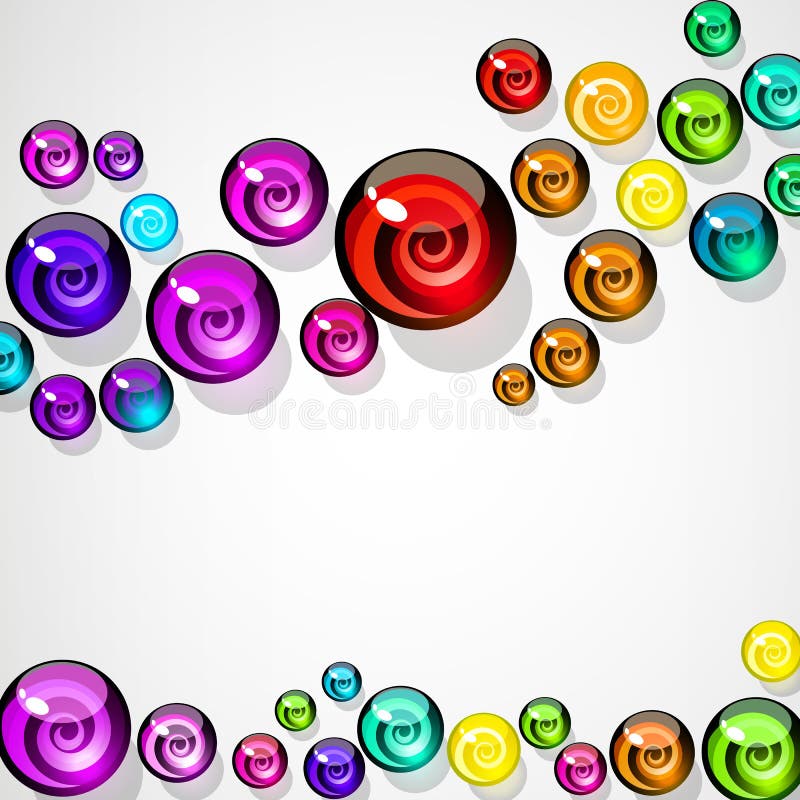 Background of colorful elements. stock illustration Background of colorful elements. stock illustration