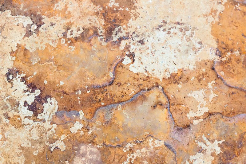 Background of concrete with rust spots stock photos
