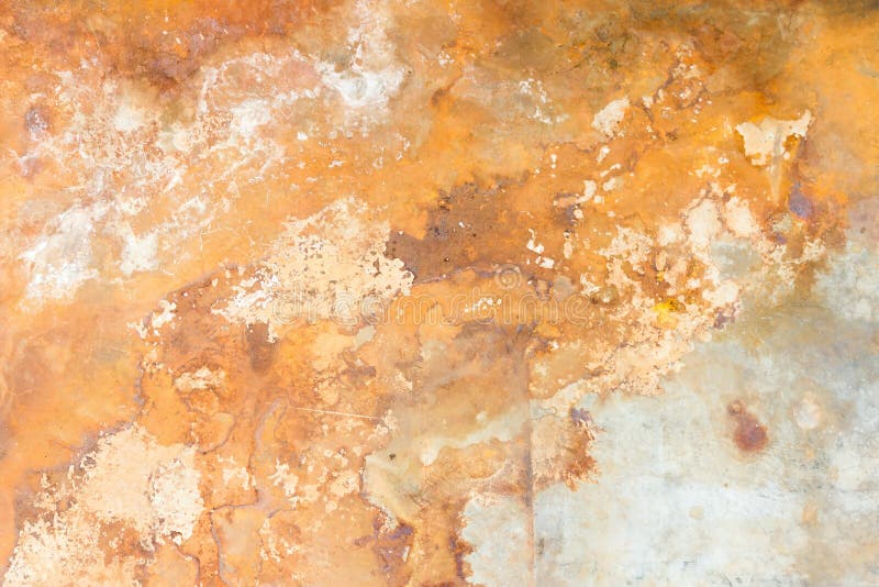 Background of concrete with rust spots royalty free stock image