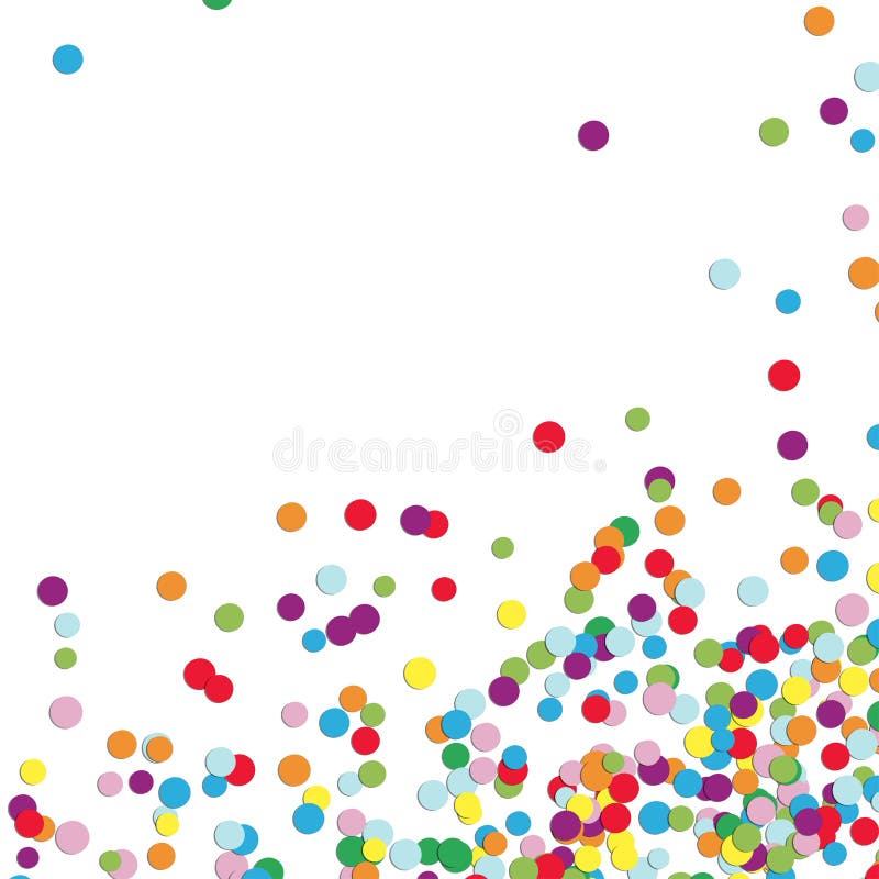 Confetti Corner Border