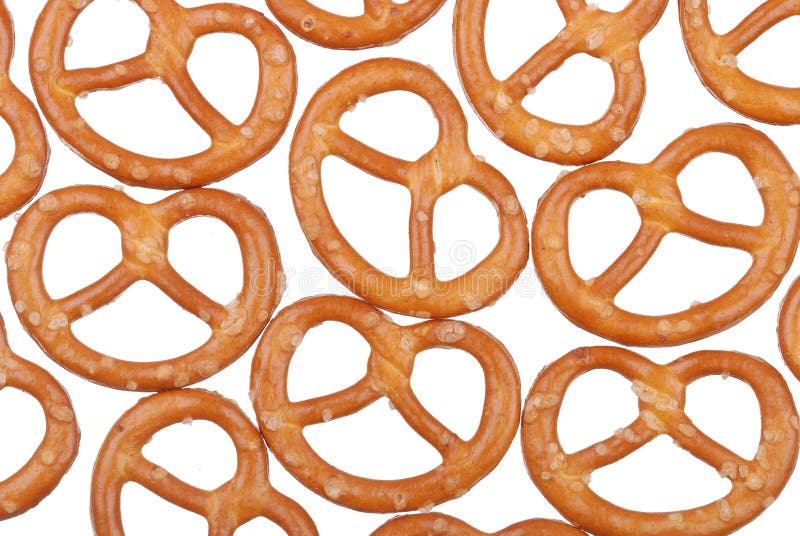 Background From Cookies Isolated Stock Image - Image of hard