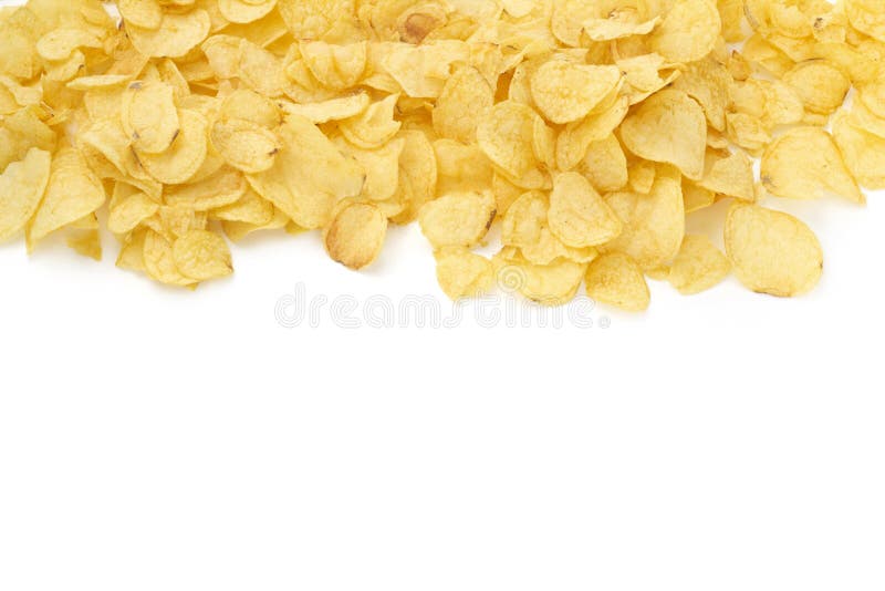 Background of crisps