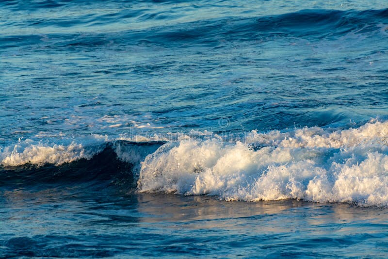 Background with Dark Blue Ocean Water Waves Stock Photo Image of nature, wallpaper 141379850