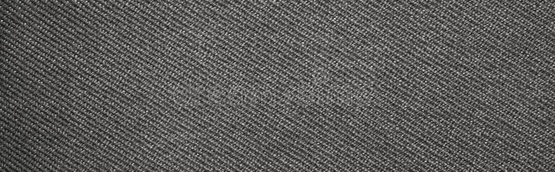 The Texture of Dark Gray Fabric is Fluted in Stripes.Background of ...