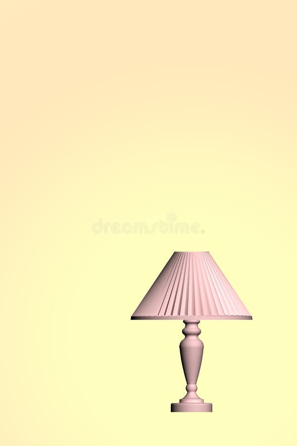 Background - desk lamp