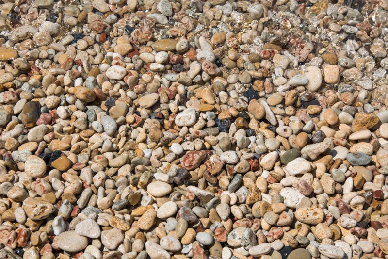 Background with Different Color Sea Stones. Pebbles As a Background Image Stock Image Image of