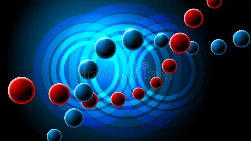 DNA molecules structure on blue background stock illustration DNA molecules structure on blue background stock illustration